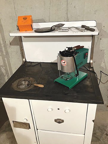 The RCBS Pro Melt-2 Electric Lead Furnace.